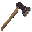 Hacha de Leñador de Obsidiana